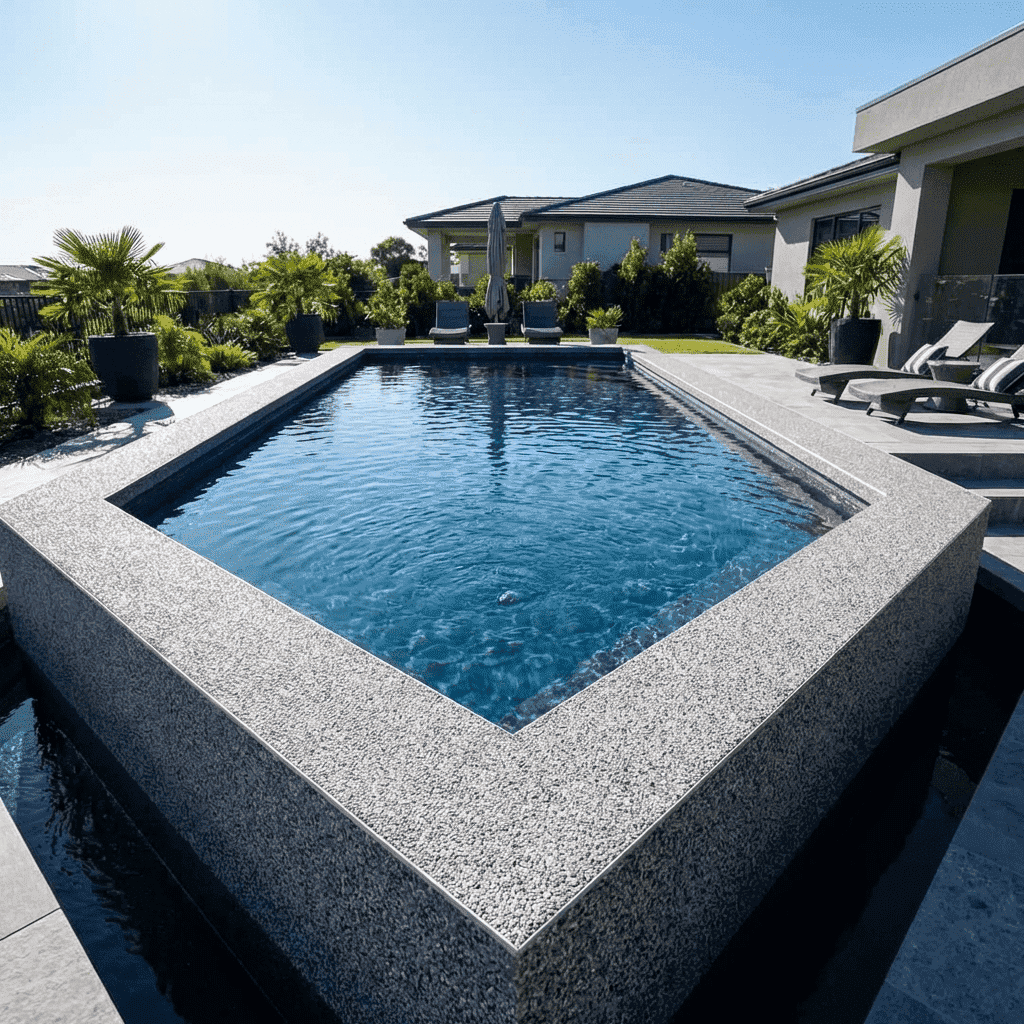 Steinteppich Pool & Umrandung Set | 50kg Marmor | Primer | Binder | Versiegelung | ca. 5m² Steinteppich Pool & Umrandung Set | 50kg Marmor | Primer | Binder | Versiegelung | ca. 5m²
