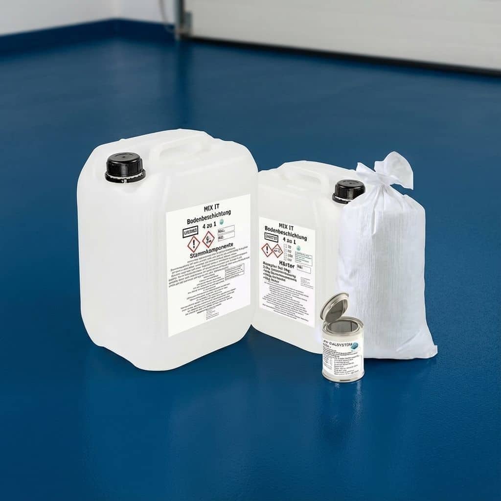 3K-Garagenbeschichtung Epoxid AT-EDF30 Nachtblau RAL5022 3K-Garagenbeschichtung Epoxid AT-EDF30 Nachtblau RAL5022