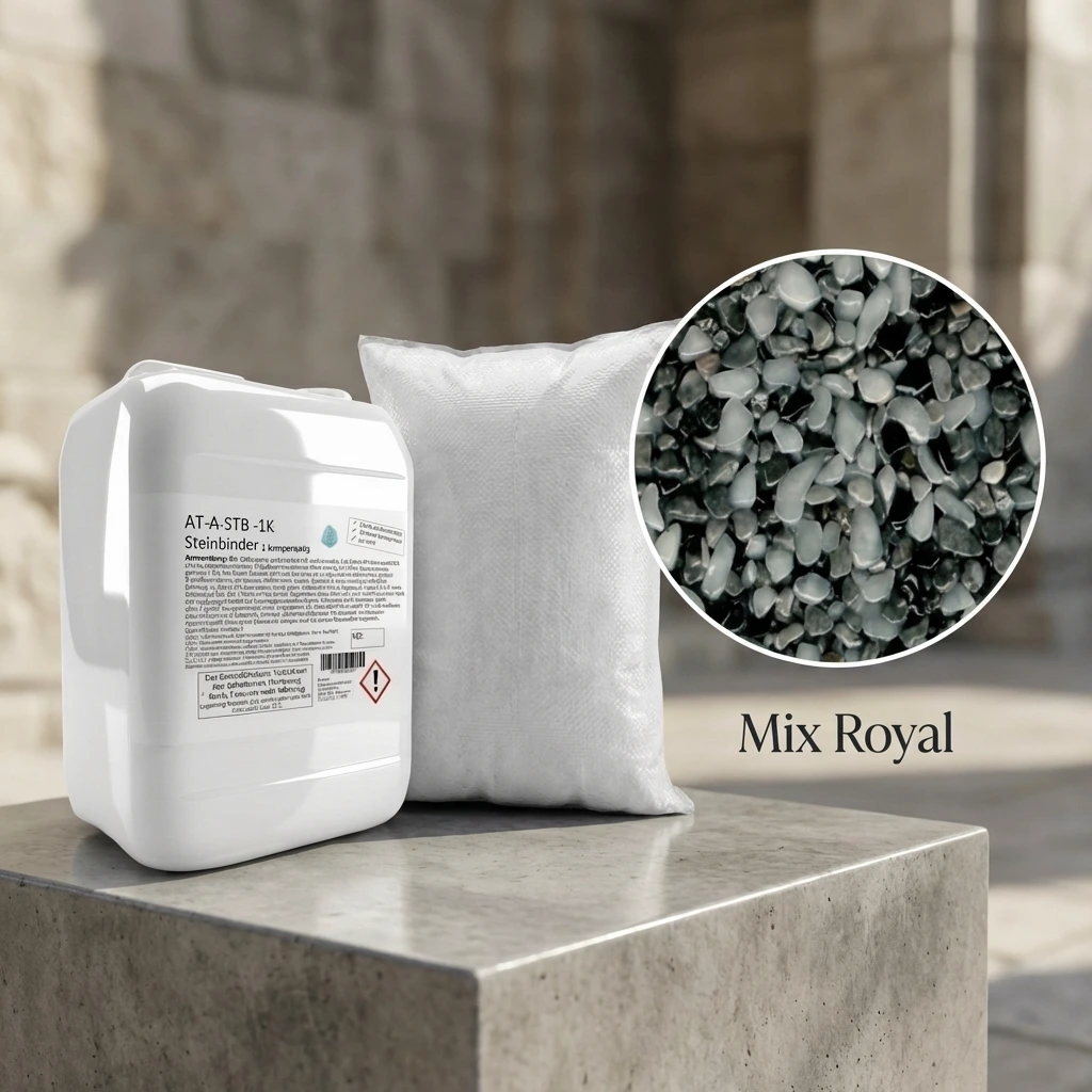 Steinteppich Set| Mix Royal | 2,5m² 