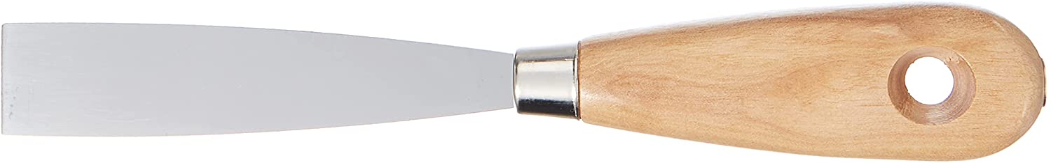 Spachtel mit Holzgriff aus Edelstahl 25mm Spachtel mit Holzgriff aus Edelstahl 25mm