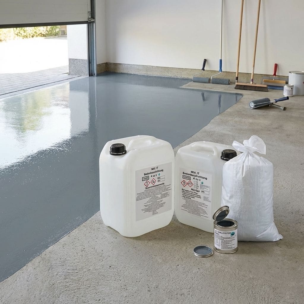 Epoxidharz Bodenbeschichtung AT-EDF30 | fehgrau