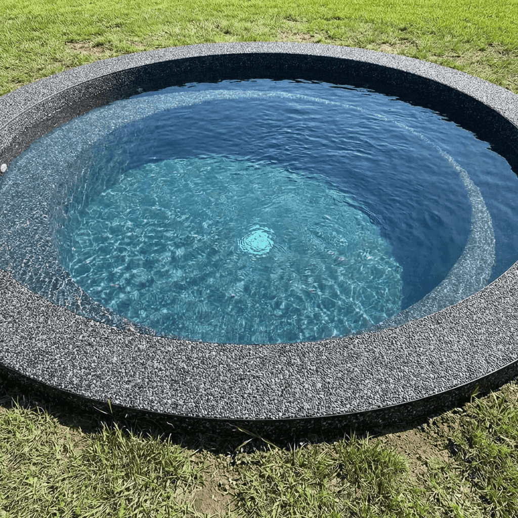 Steinteppich 2K-Poolumrandung Premium Star für ca. 1m² | Mix Roma