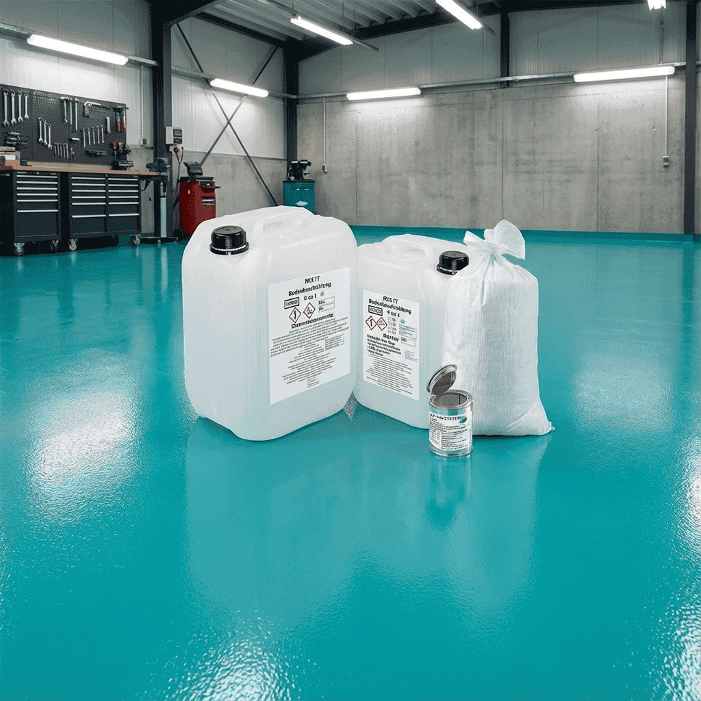 Epoxidharz Bodenbeschichtung AT-EDF100|32 Farben