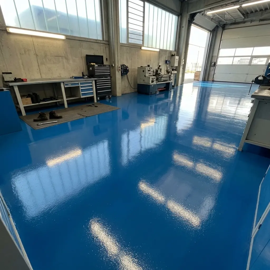 Epoxidharz Bodenbeschichtung AT-EDF 100| Perlenzian 5025