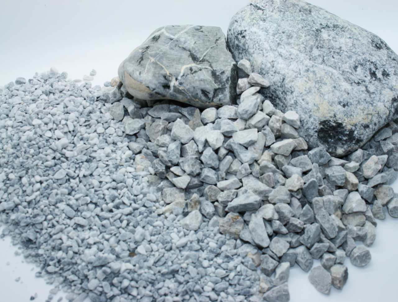 Dekosteine "Grigio Carnico" - ital. Naturmarmor für Innen und Außen, ca. 25kg Dekosteine "Grigio Carnico" - ital. Naturmarmor für Innen und Außen, ca. 25kg