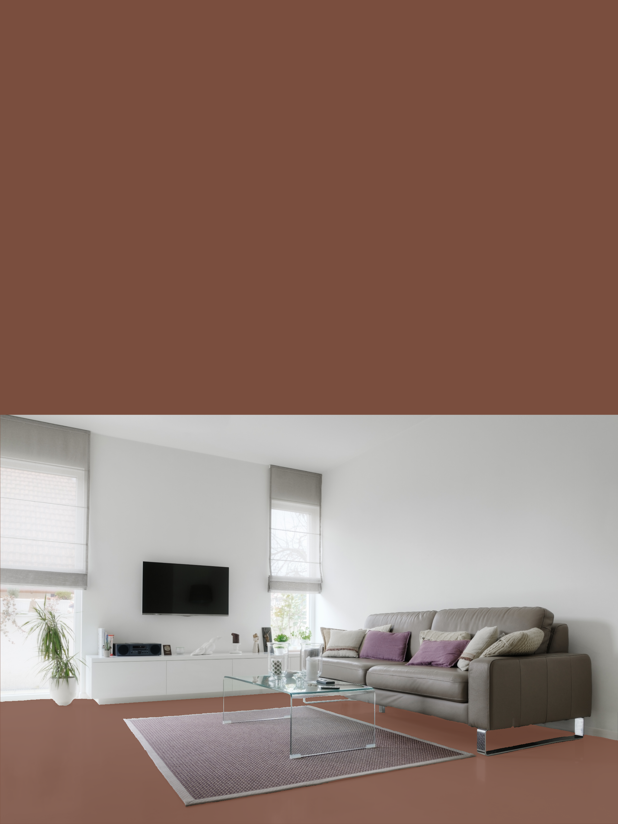 Epoxidharz Bodenbeschichtung AT-EDF100 | beige braun