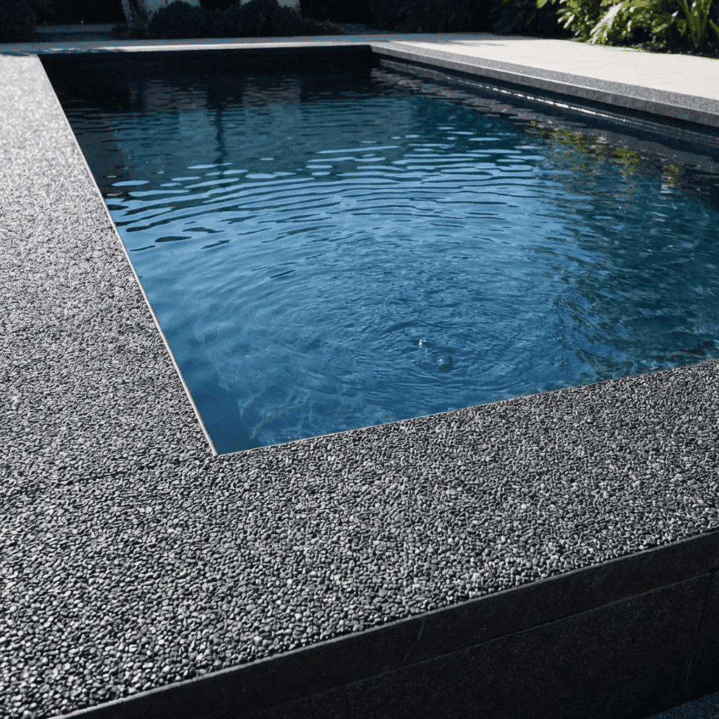 Steinteppich Poolumrandung Premium