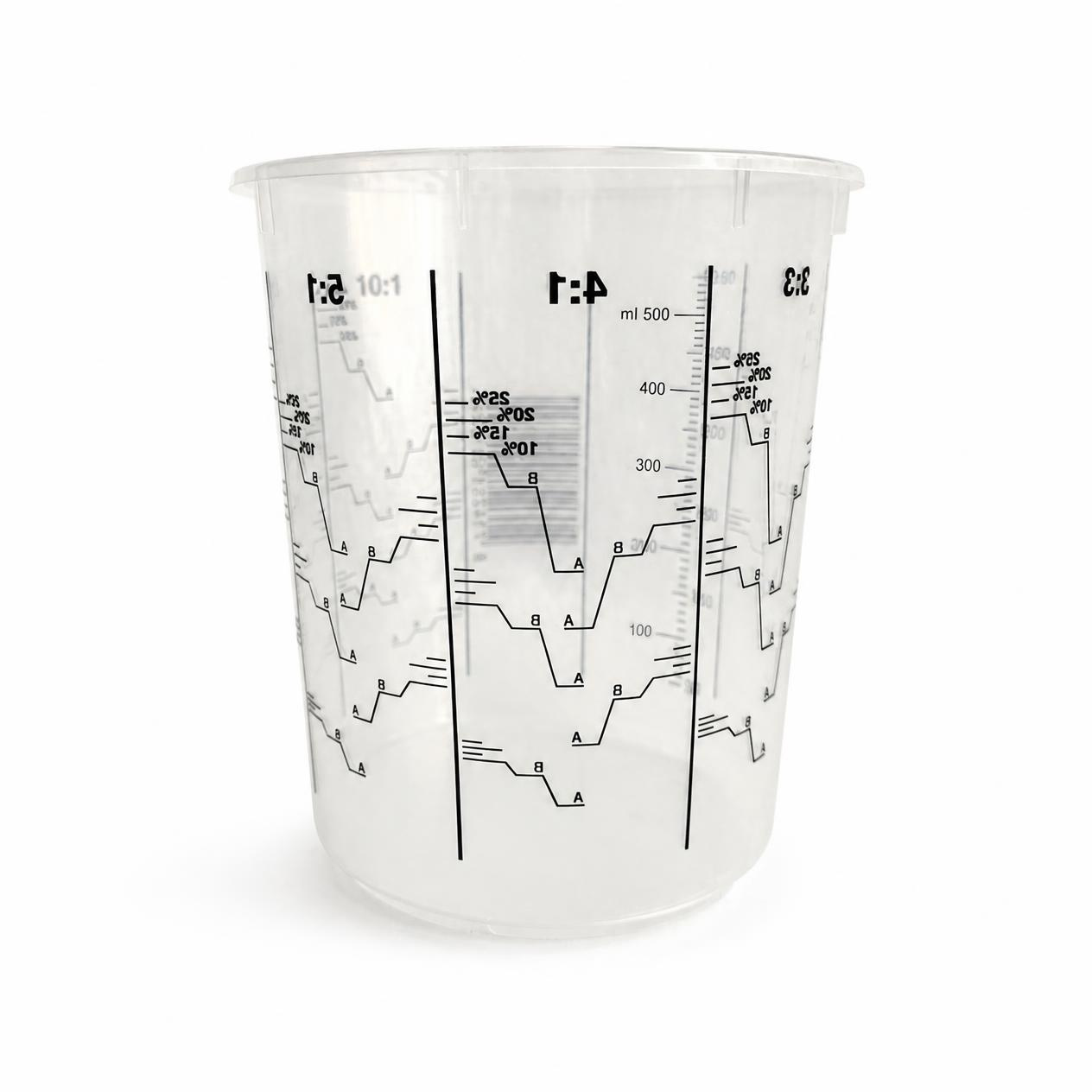 Einmal-Mischbecher & Messbecher: 350ml