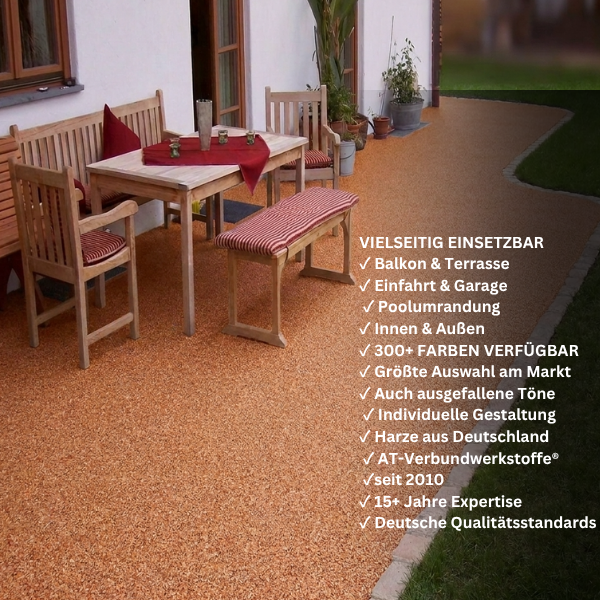 Steinteppich Profi-Set Vlies | Nero Ebano | 2,5m²