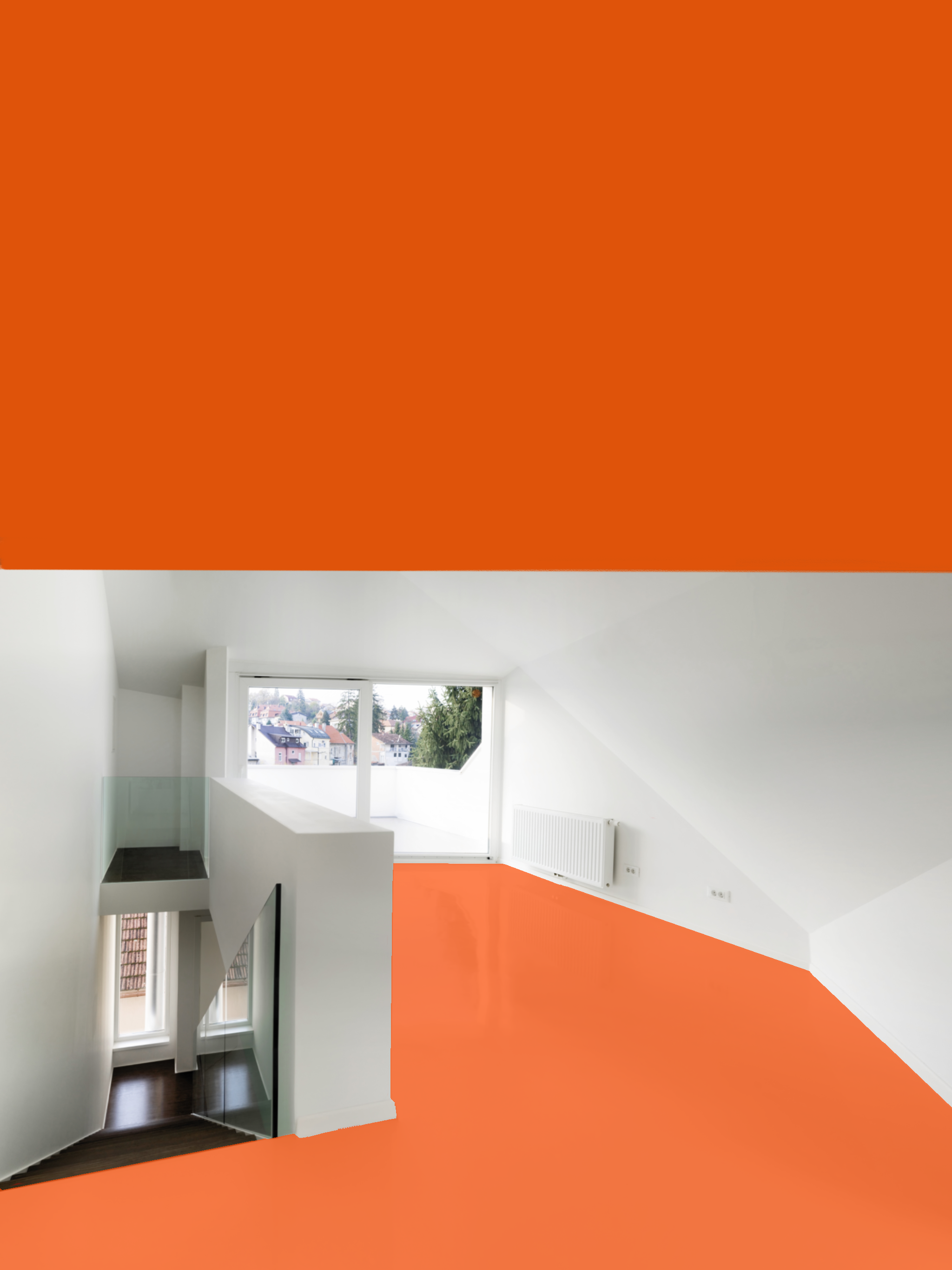 Epoxidharz Bodenbeschichtung AT-EDF100 |Beige Gelb