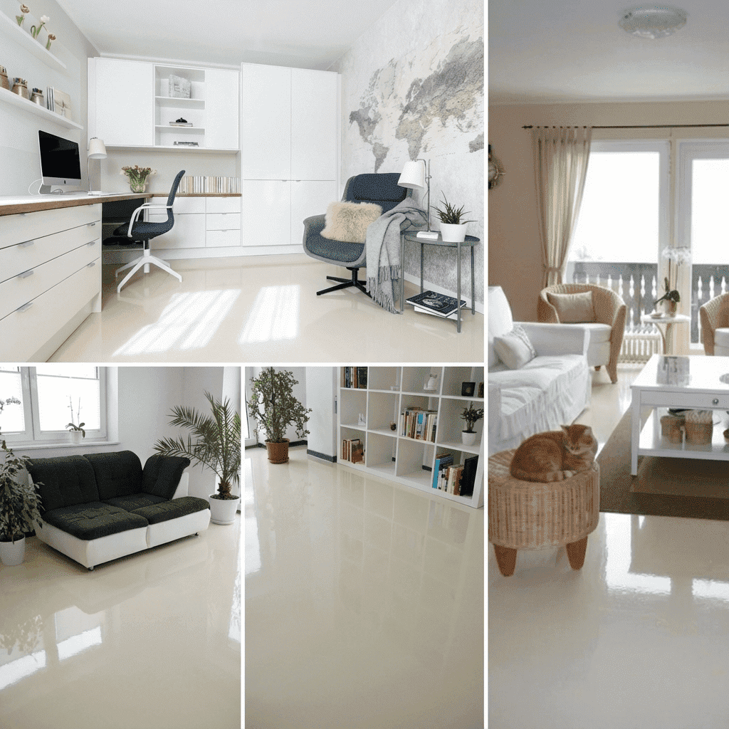 Epoxidharz Bodenbeschichtung AT-EDF100|32 Farben