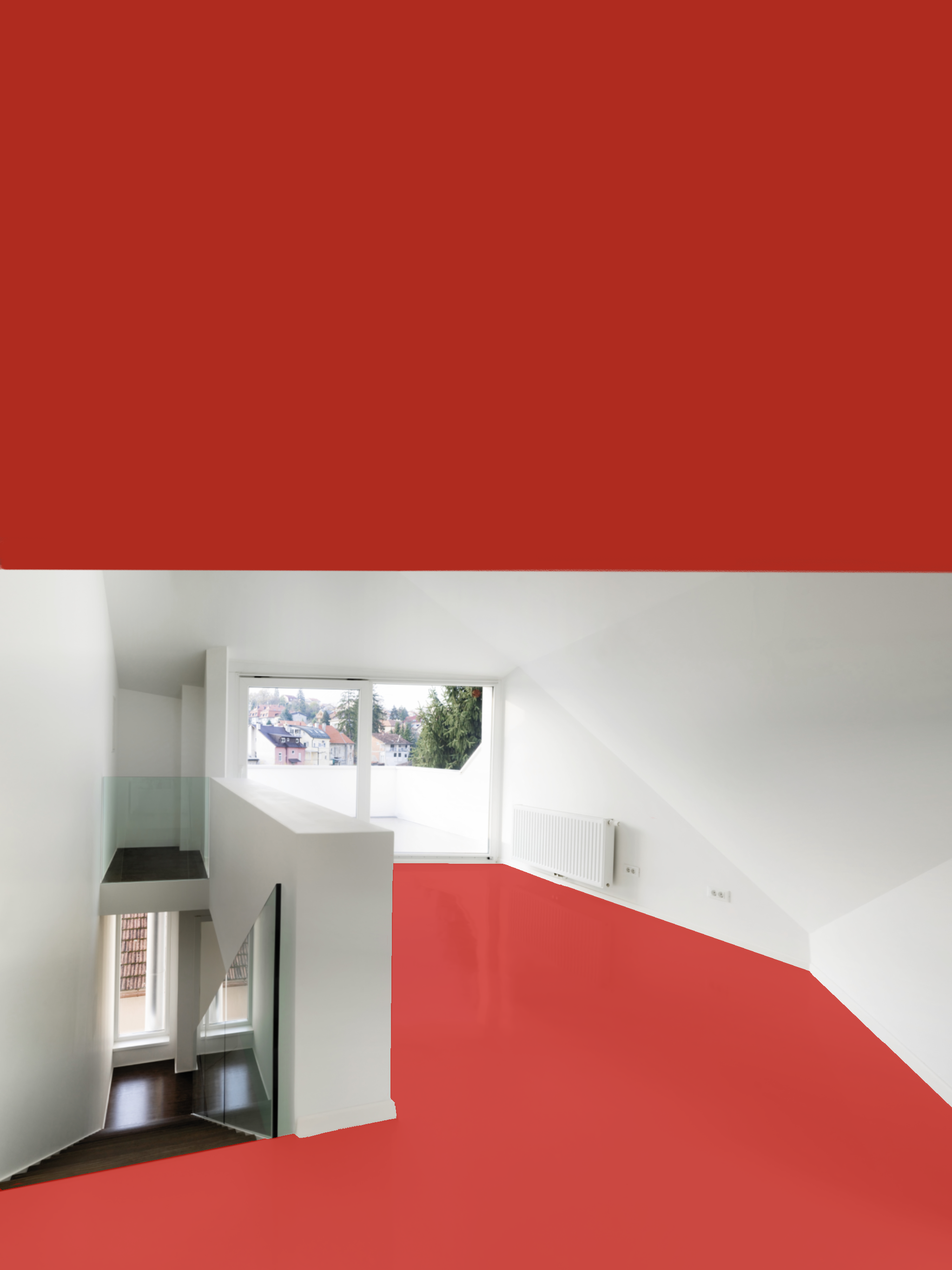 Epoxidharz Bodenbeschichtung AT-EDF100 |Beige Gelb