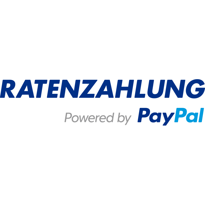 Ratenzahlung powered by PayPal