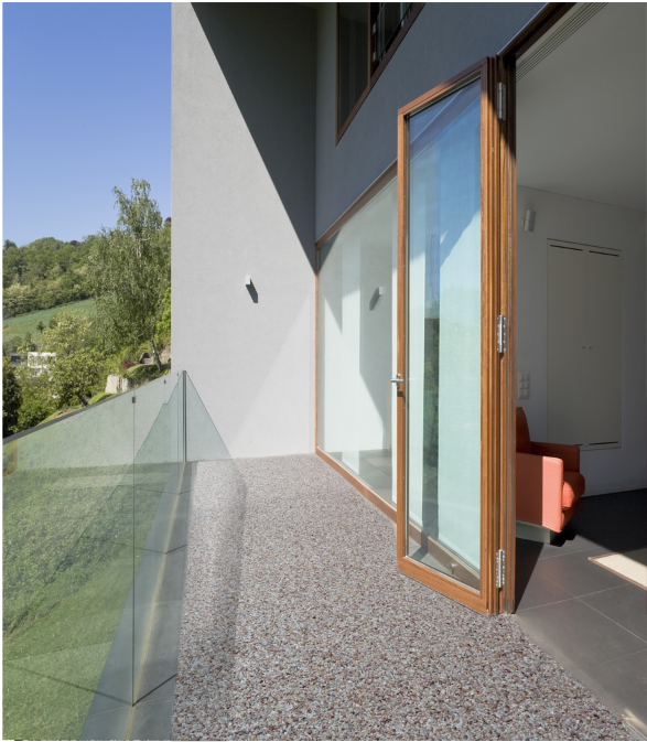 Steinteppich Balkon