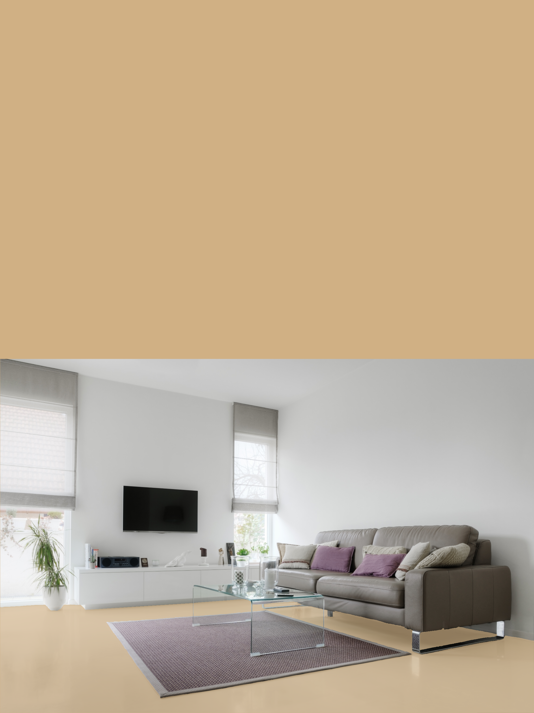 Epoxidharz Bodenbeschichtung AT-EDF30|braun beige