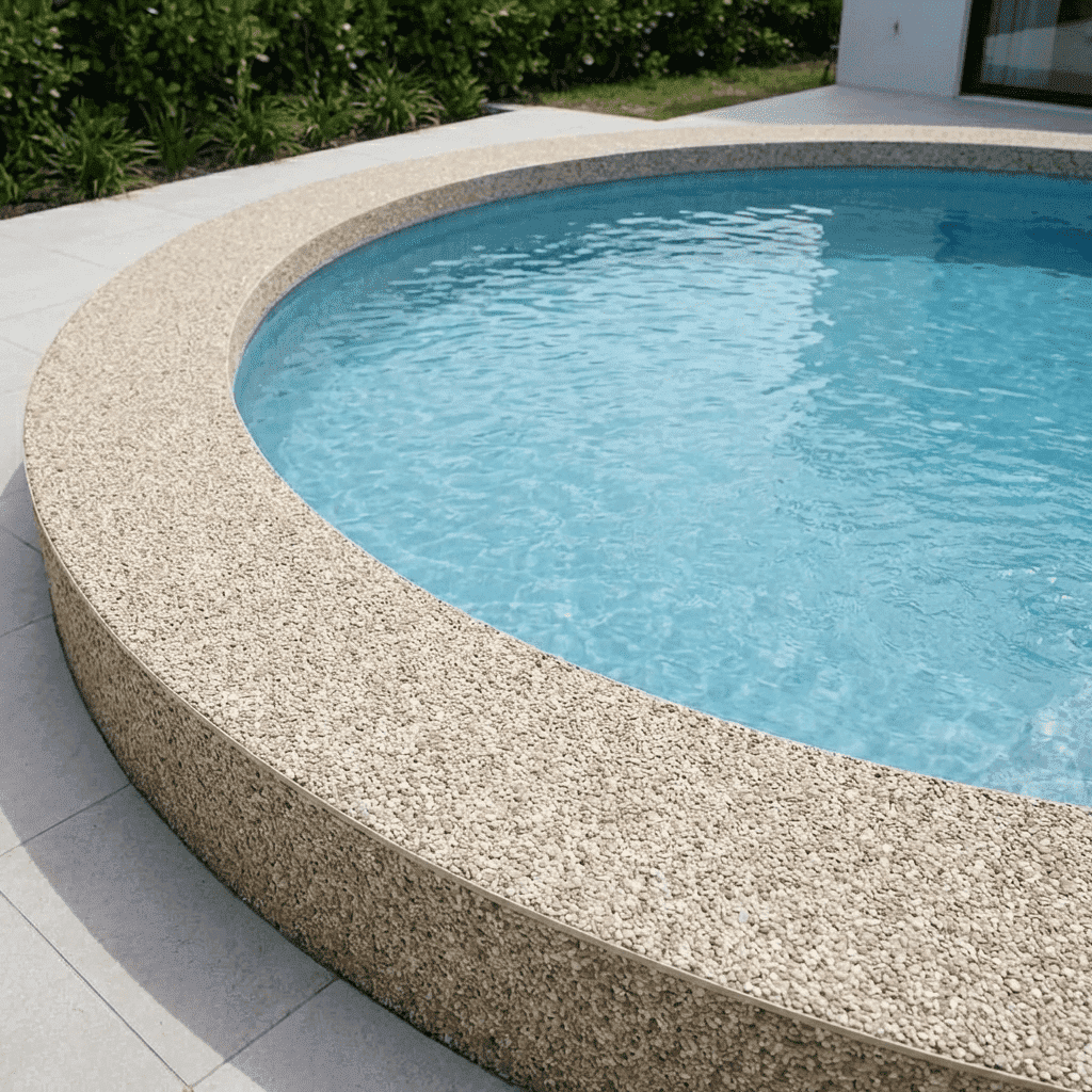 Steinteppich Poolumrandung Set