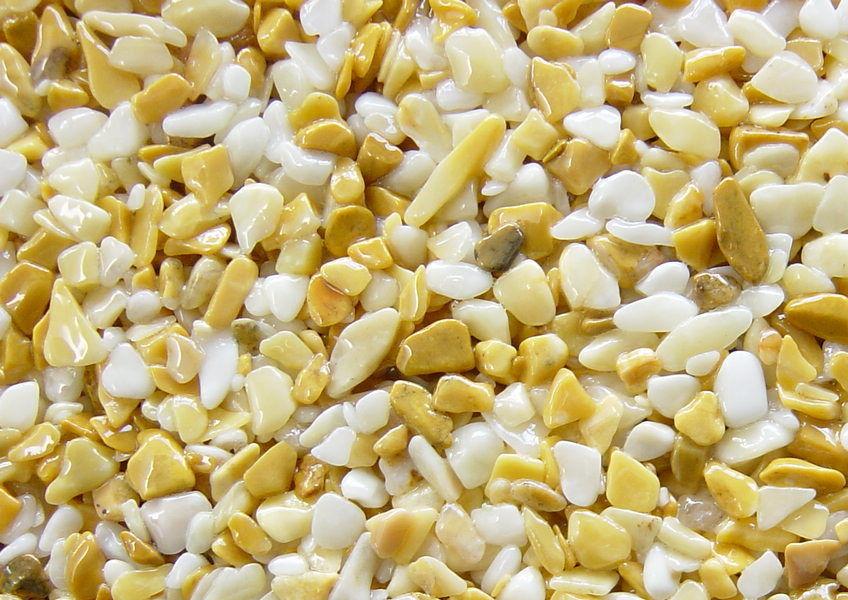 Wohnraum-Steinteppichset für 2,5m² - Giallo Siena Wohnraum-Steinteppichset für 2,5m² - Giallo Siena