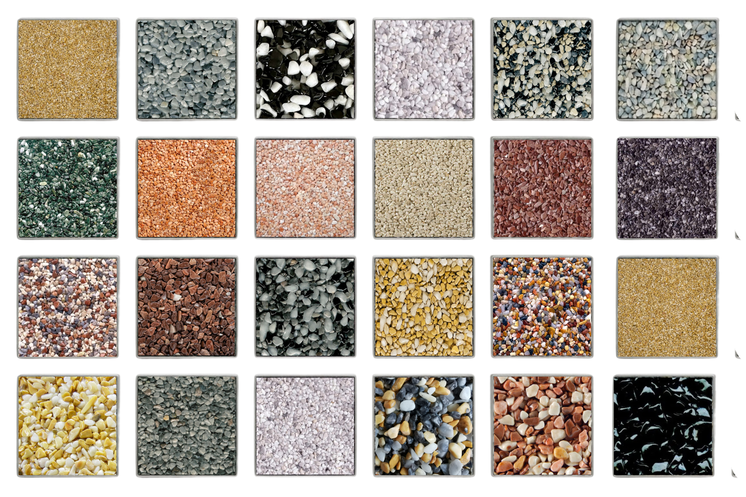 Steinteppich Komplett Set | 10kg Marmor | Primer | Binder | Finish | ca. 1m² 