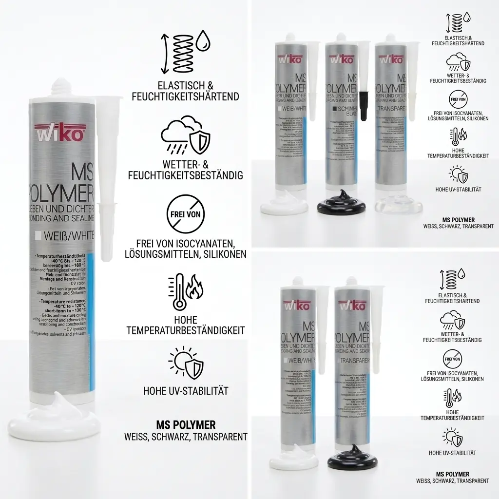 Polymer-MS - weiß - 290ml Tube