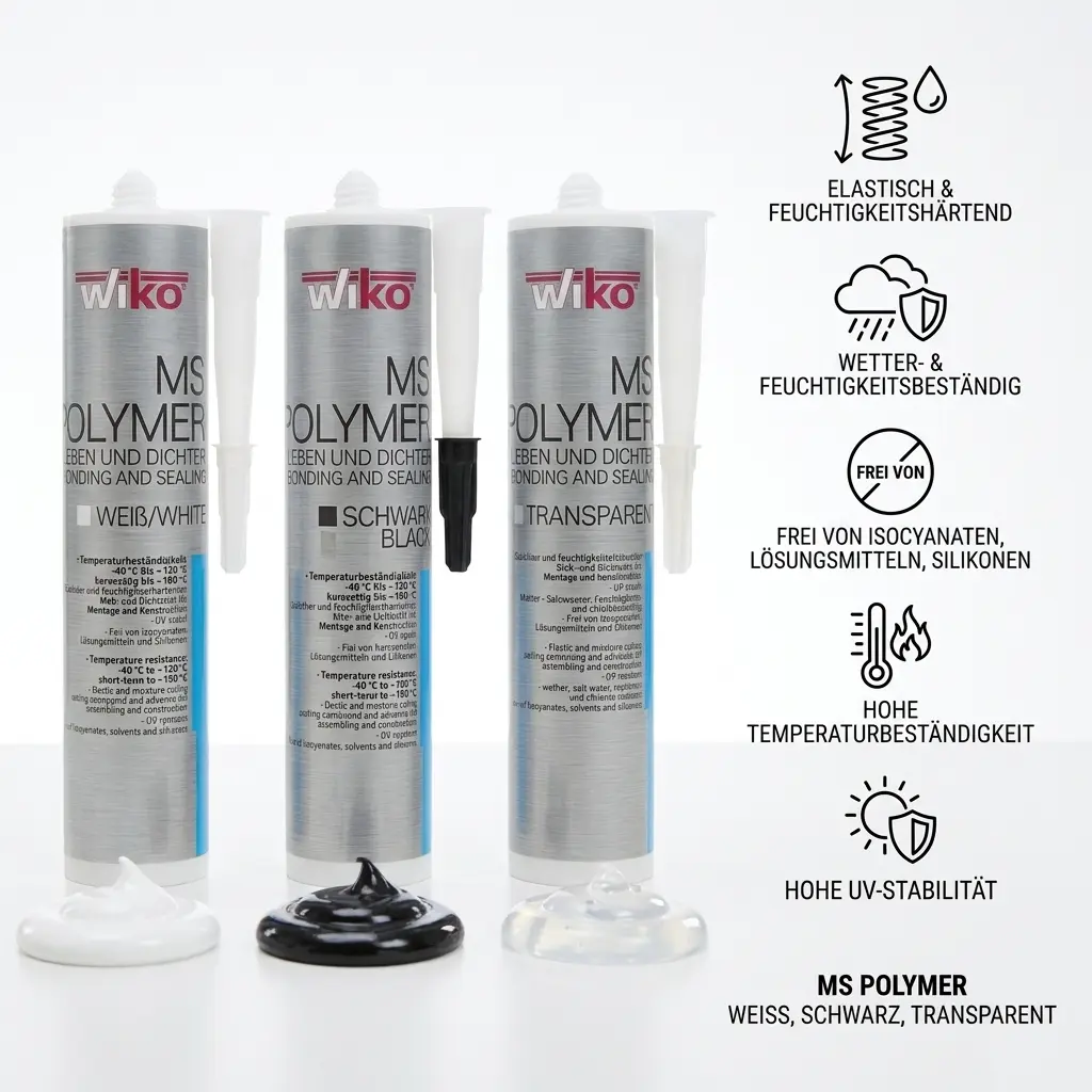 Polymer-MS - schwarz - 290ml Tube Polymer-MS - schwarz - 290ml Tube
