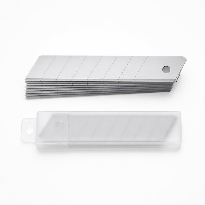 Abbrechklingen/ Ersatzklingen für Cuttermesser 18mm 10 Stck. 