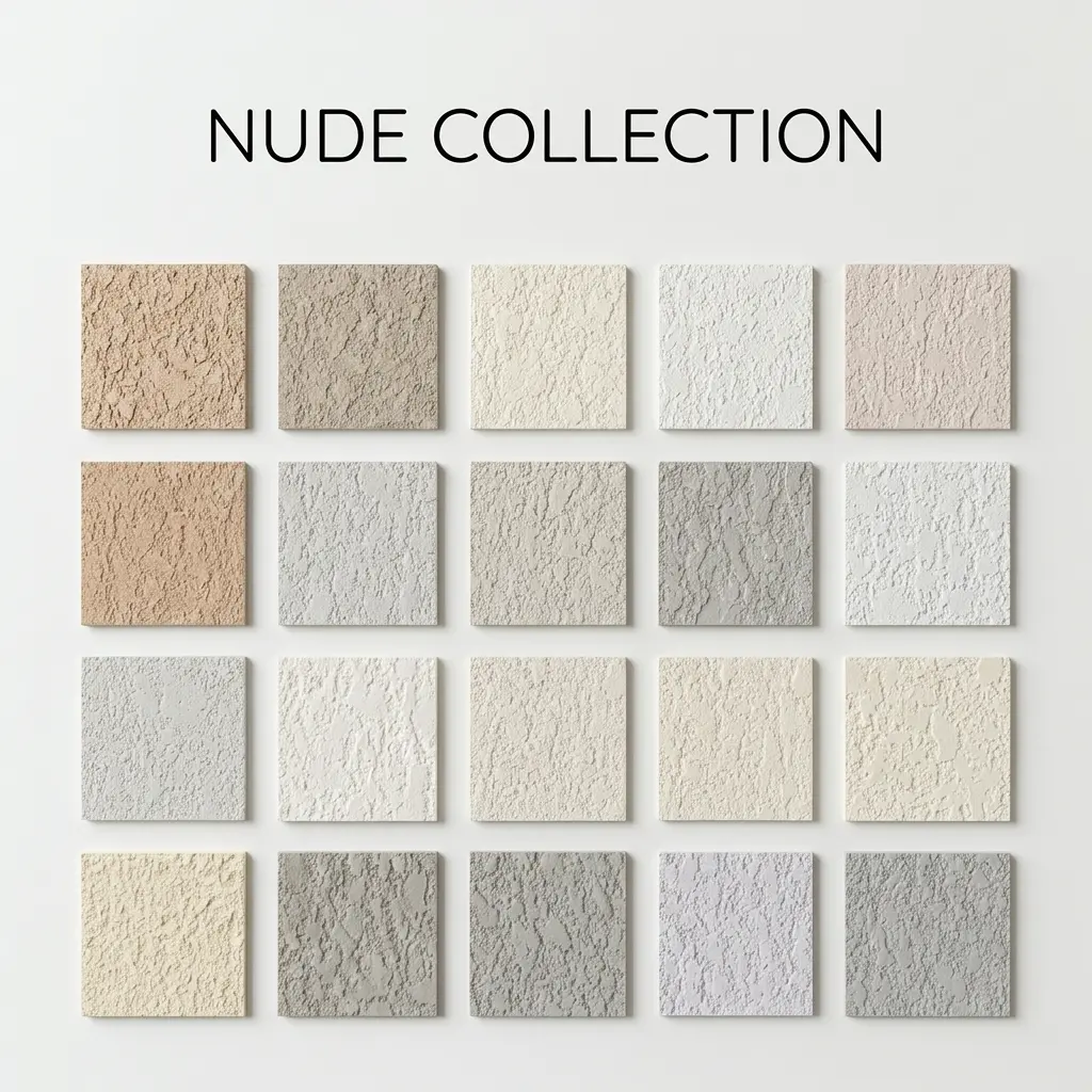 Farbflocken Serie Natural Nudes