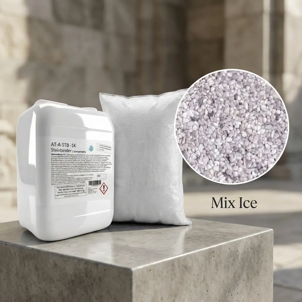 Steinteppich Set| Mix Ice | 2,5m² 