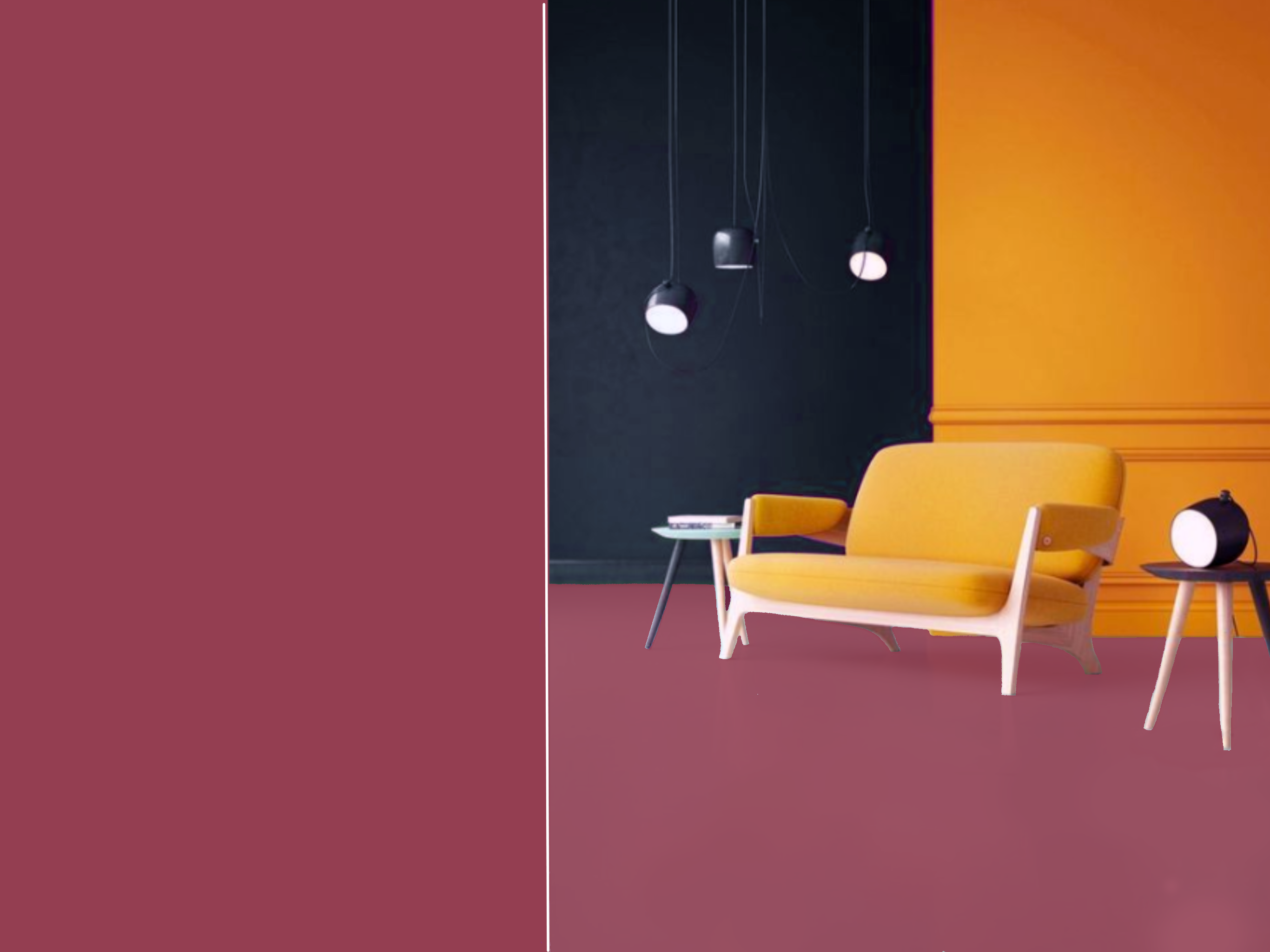 Epoxidharz Bodenbeschichtung AT-EDF30|Rot pink Rosa 