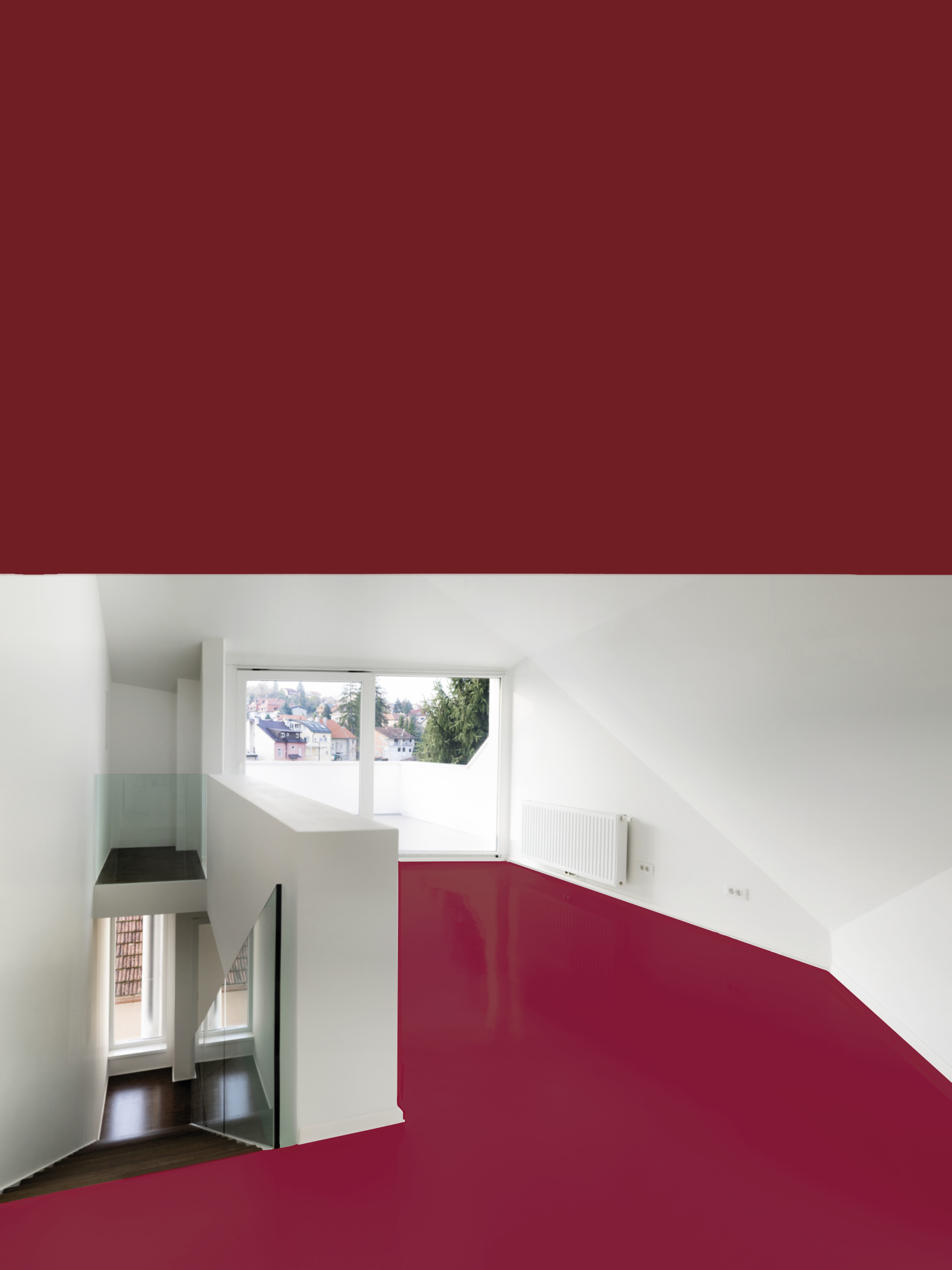Epoxidharz Bodenbeschichtung AT-EDF100 |Beige Gelb