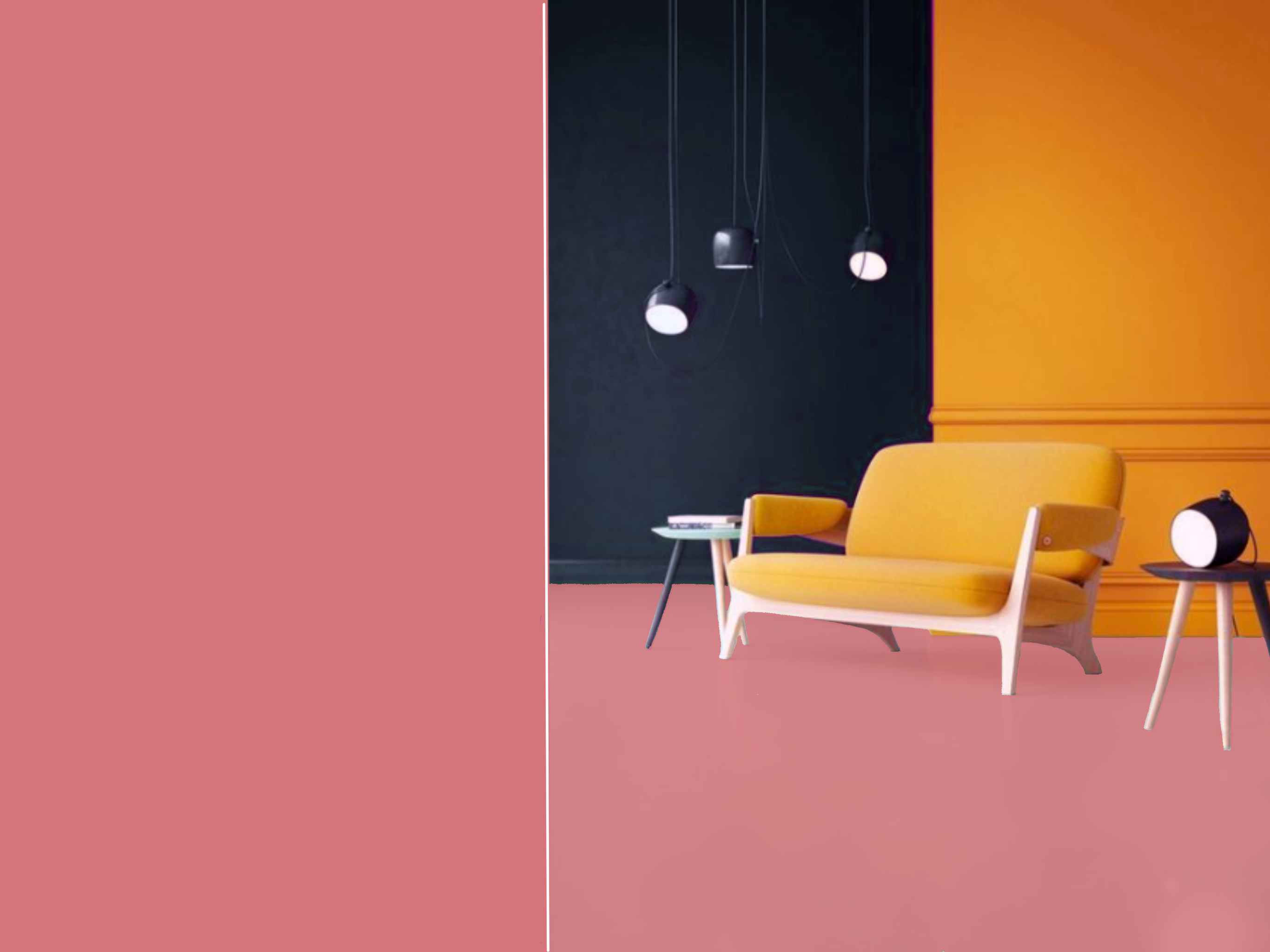 Epoxidharz Bodenbeschichtung AT-EDF30|Rot pink Rosa 