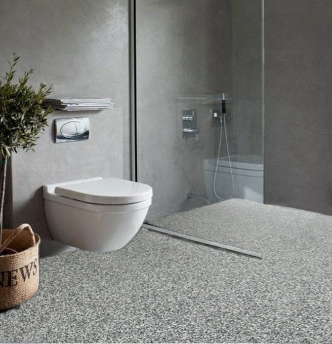 Steinteppich Profi-Set Vlies | Mix Marron Verona | 2,5m²