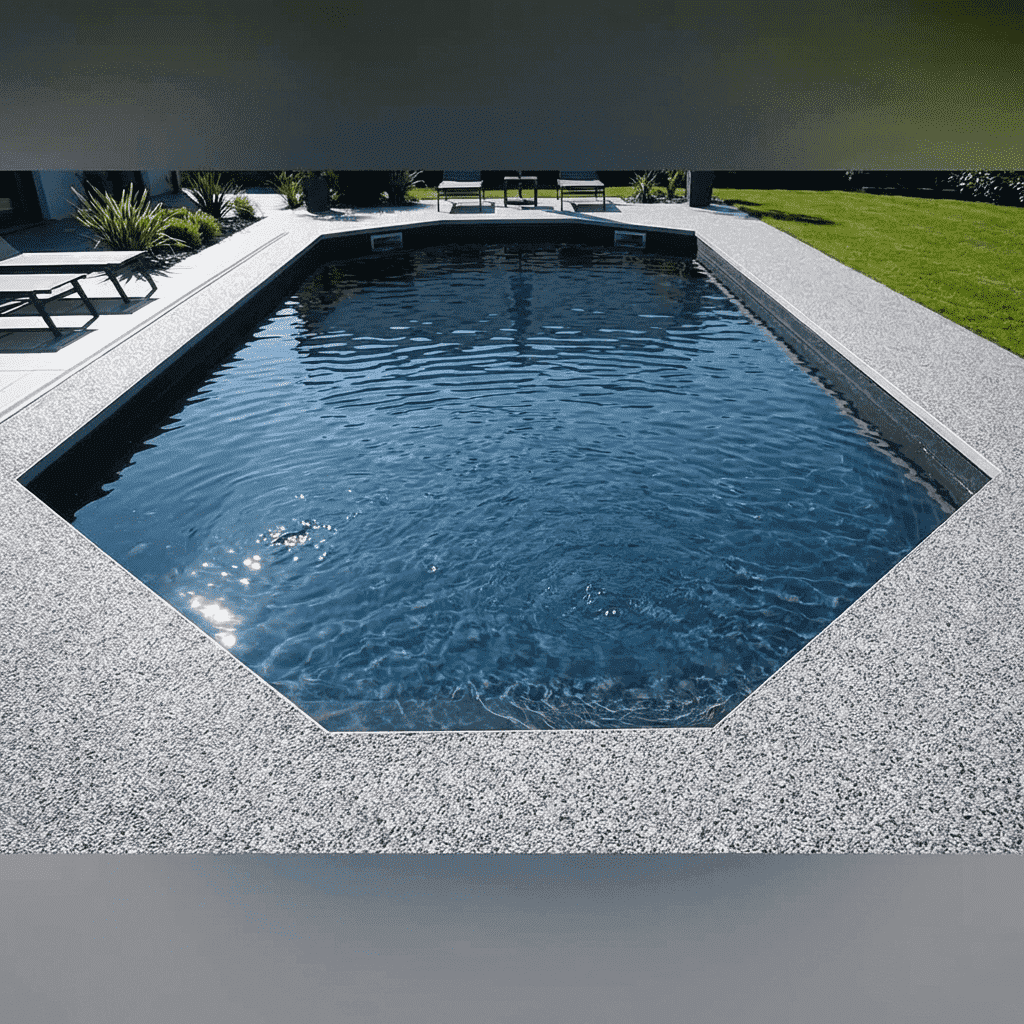 Steinteppich Pool & Umrandung Set | 50kg Marmor | Primer | Binder | Versiegelung | ca. 5m² Steinteppich Pool & Umrandung Set | 50kg Marmor | Primer | Binder | Versiegelung | ca. 5m²