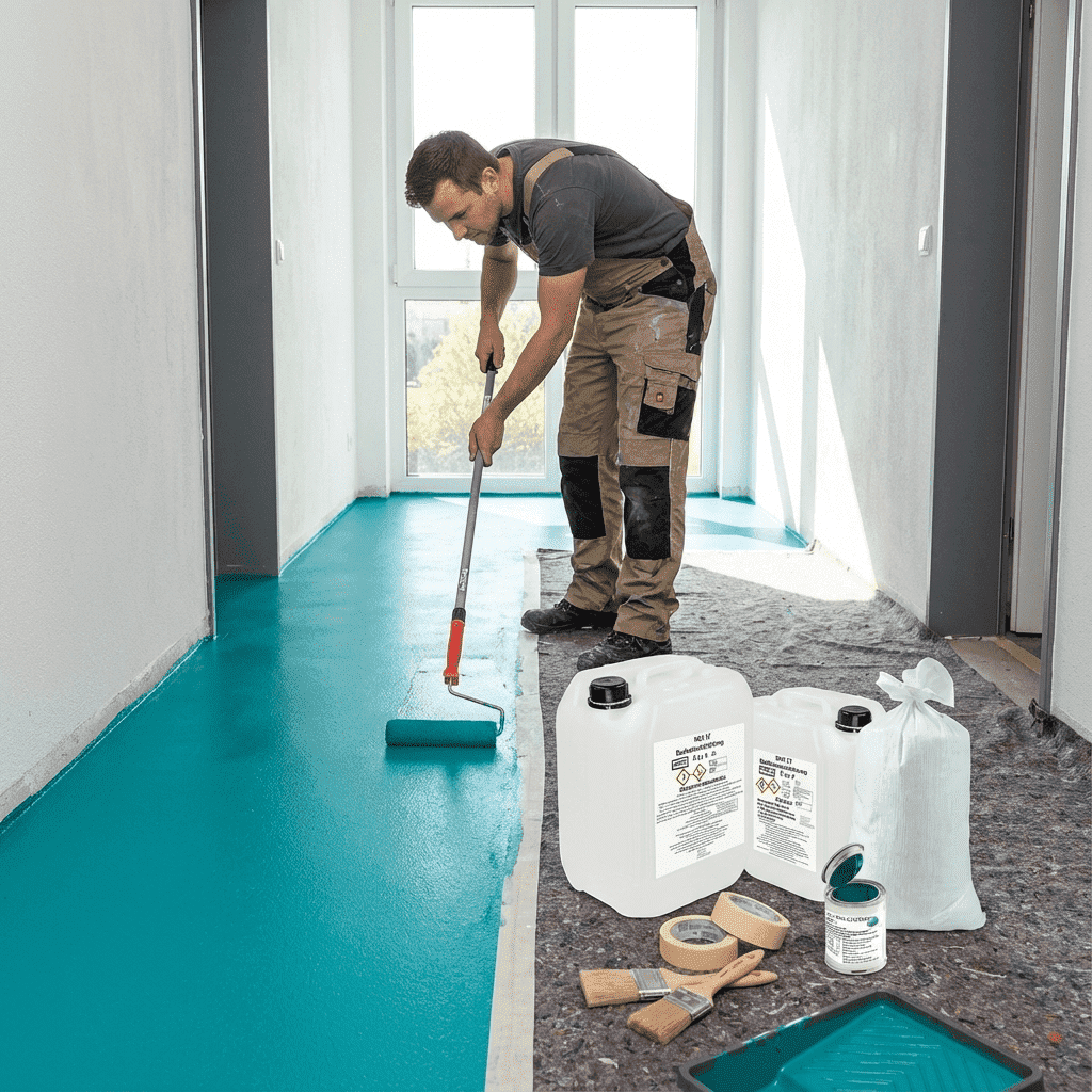 Epoxidharz Bodenbeschichtung AT-EDF100 |32 Farben