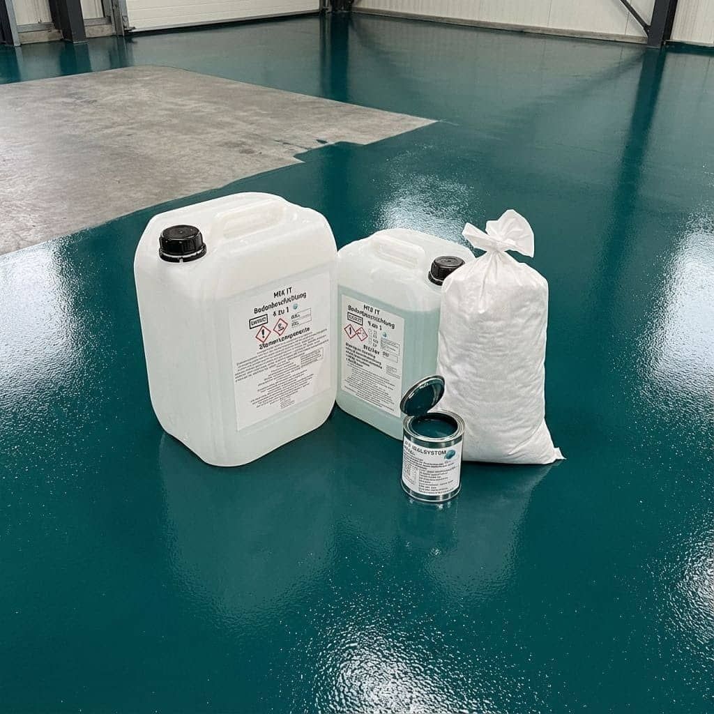 Epoxidharz Bodenbeschichtung AT-EDF100|32 Farben