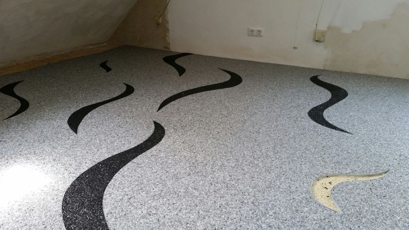 Steinteppich Set PRO | Vlies 50m² | Mix Toskana