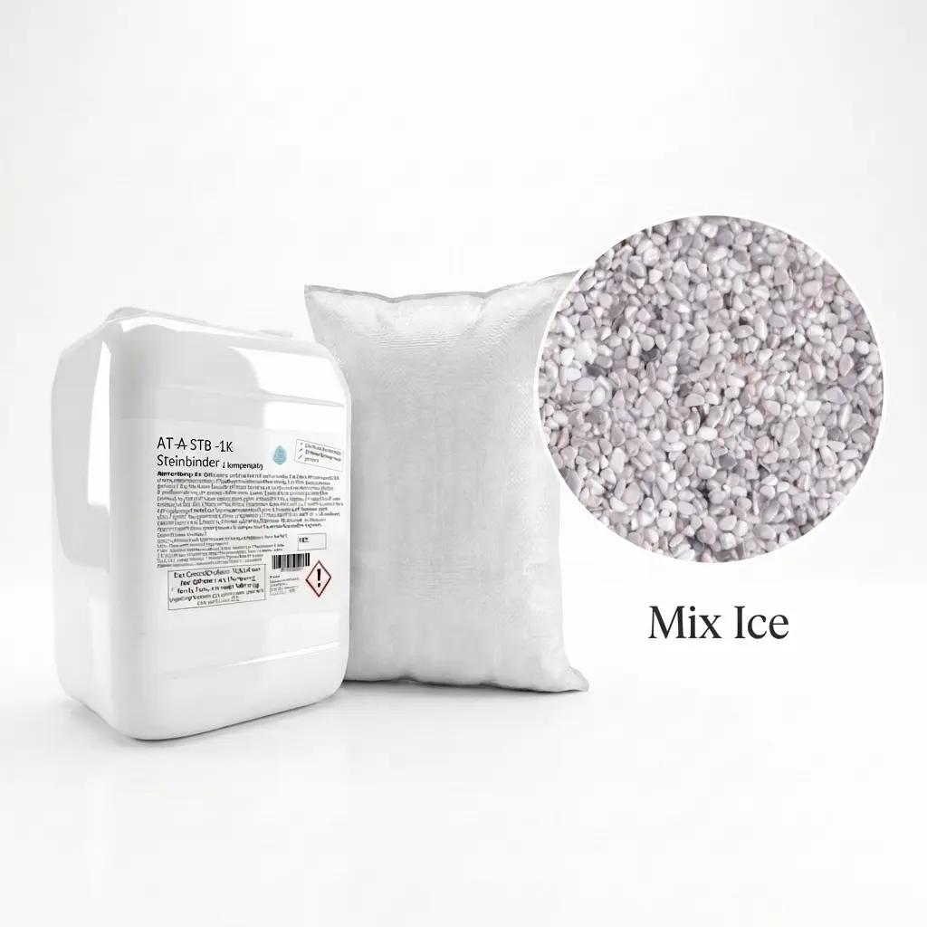 Steinteppich Set| Mix Ice | 2,5m² 